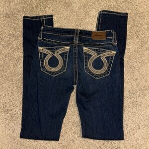 Big Star Jenae Embroidered Pockets Skinny Jeans